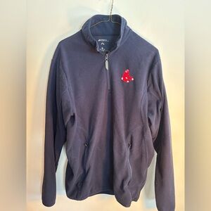 Antigua Boston Red Sox Navy Fleece with Logo